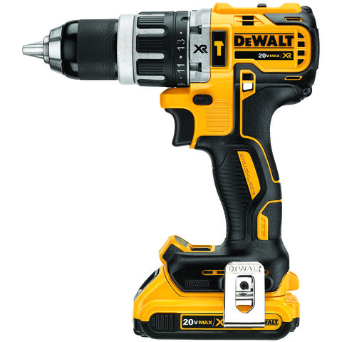 Dewalt DCD796D2 18Volt/2.0Ah Li-ion Çift Akülü Kömürsüz Profesyonel Darbeli Matkap