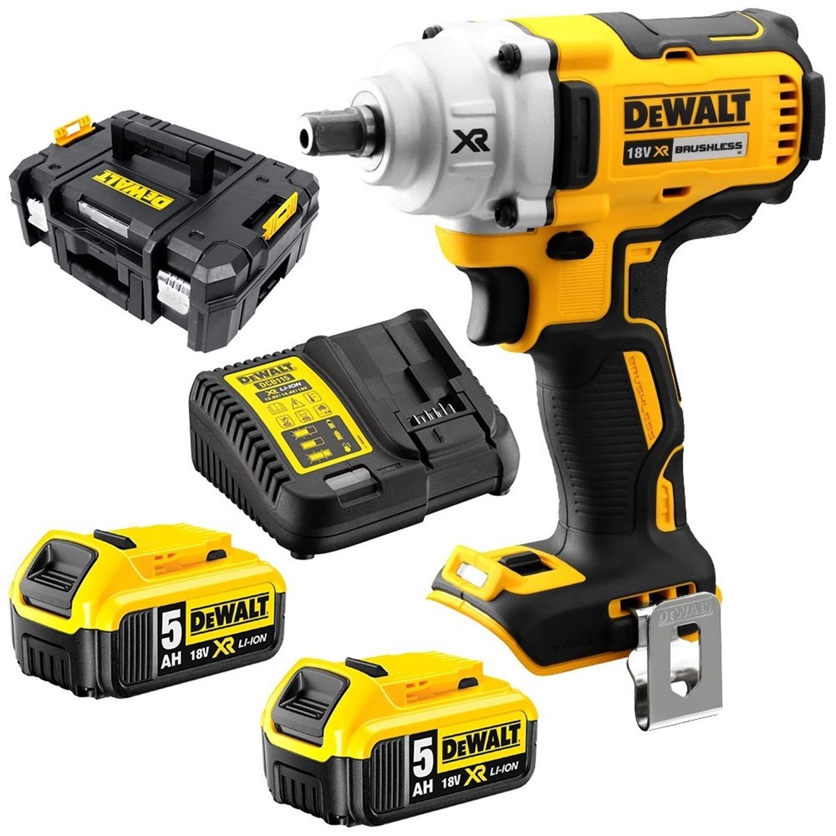 Dewalt DCF894P2 18Volt/5.0Ah Li-ion Çift Akülü Profesyonel Somun Sıkma