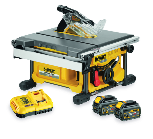 Dewalt DCS7485T2 XR Flexvolt Kömürsüz 54V 210mm Tezgah Tipi Testere Artı Çift Akü Artı 1 Bıçak