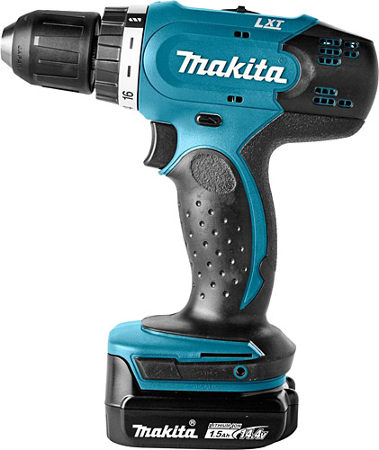 Makita DDF343SYE Akülü Darbesiz Matkap Vidalama 14.4V  1.5 Ah (3/8")