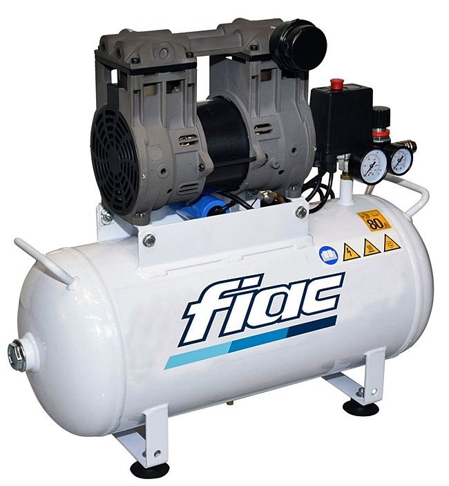 Fiac DE150 Dişçi Kompresörü 24 Lt. 220 V 1.5 Hp