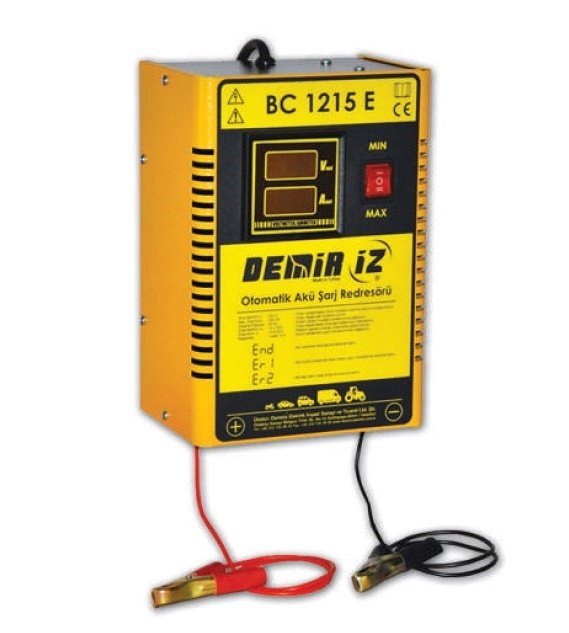 Demiriz BC 1215 E Otomatik Akü Şarj Redresörü 12V 15Ah