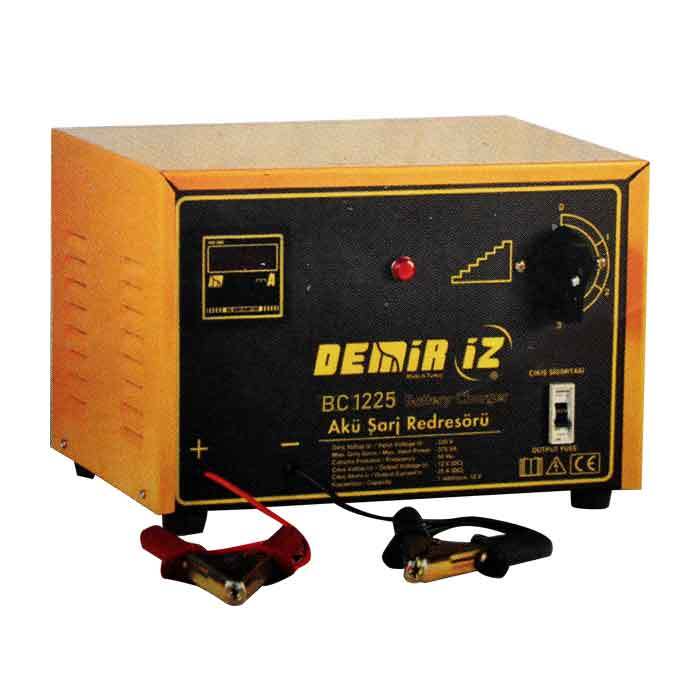 Demiriz BC 1225 Manuel Akü Şarj Redresörü 12V 25Ah