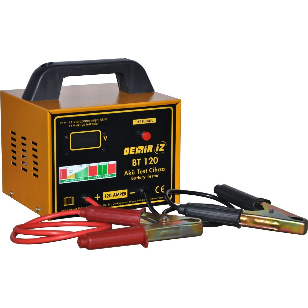 Demiriz BT 120 Dijital Akü Test Cihazı