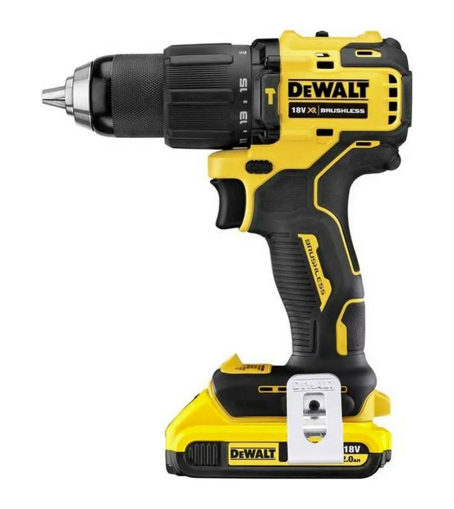 Dewalt DCD805D2T Li-ion Kömürsüz Çift Akülü Darbeli Matkap 18V 2.0Ah