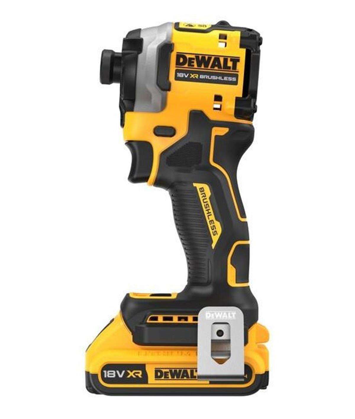 Dewalt DCF850D2T Li-ion Kömürsüz Çift Akülü Darbeli Tornavida 18V 2.0Ah