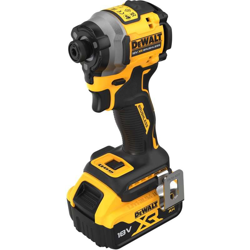Dewalt DCF850P2T Kömürsüz Çift Akülü Darbeli Tornavida 18V 5.0Ah