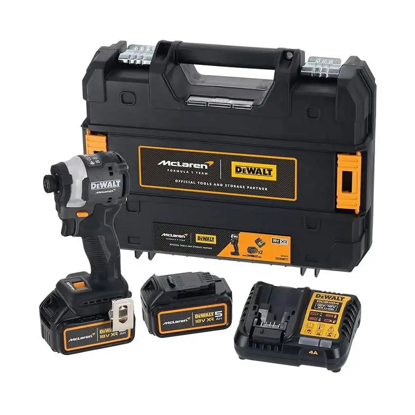 Dewalt DCF85MP2T McLaren Fırçasız Çİft Akülü Darbeli Tornavida 18V 5.0Ah