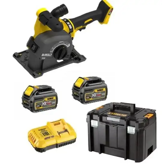 Dewalt DCG200T2 Li-ion Çift Akülü Kömürsüz Duvar Kanal Açma 54V 2.0Ah