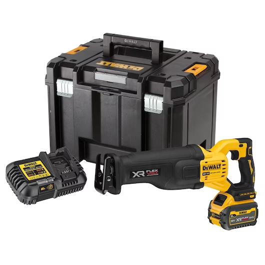 Dewalt DCS386T1 Flexvolt Li-ion Kömürsüz Akülü Tilki Kuyruğu Testere 18V 6.0Ah