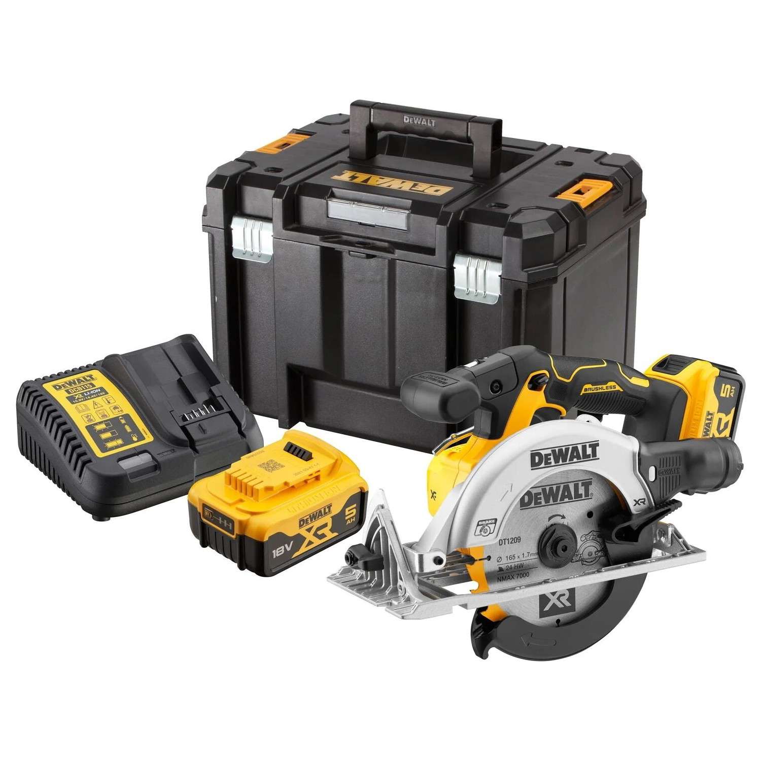 Dewalt DCS565P2 Li-ion Çift Akülü Daire Testere 18V 5.0Ah
