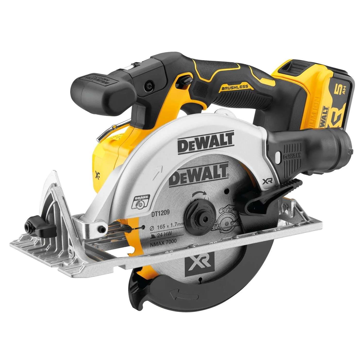 Dewalt DCS565P2 Li-ion Çift Akülü Daire Testere 18V 5.0Ah