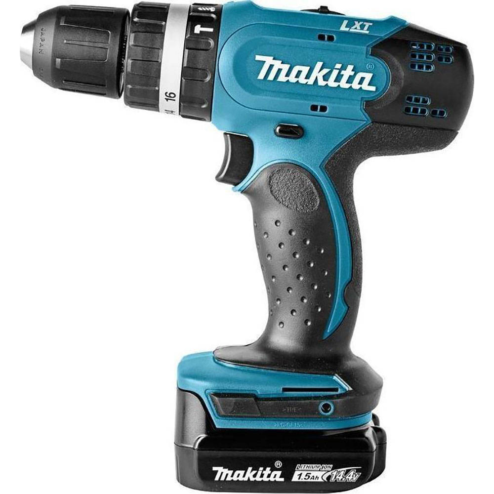 Makita DHP343SYE Akülü Darbeli Matkap Vidalama 14.4V  1.5 Ah (3/8")