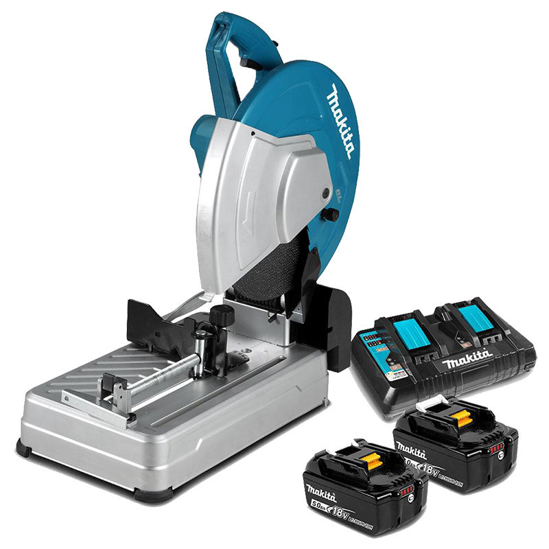 Makita DLW140PT2 Akülü Metal Kesme Makinesi 2*18V 5.0 Ah
