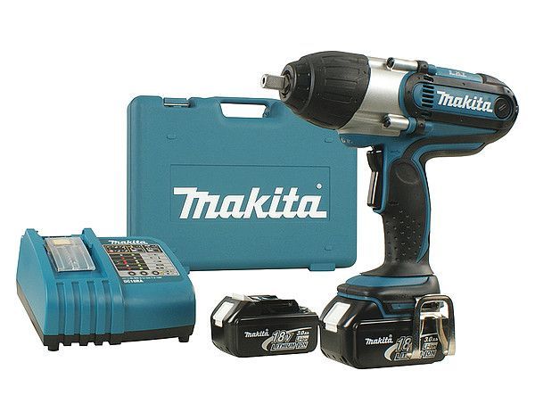 Makita DTW450RFE Akülü Darbeli Somun Sıkma Makinesi 18V  3.0 Ah (1/2")