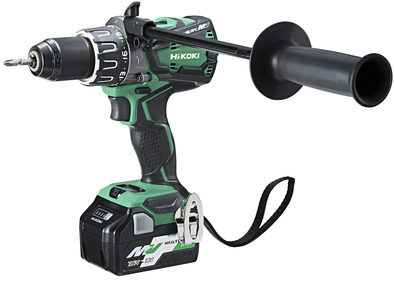 HITACHI DV36DA Multi Volt / 36V - 2.5Ah, 138Nm Darbeli Matkap Vidalama