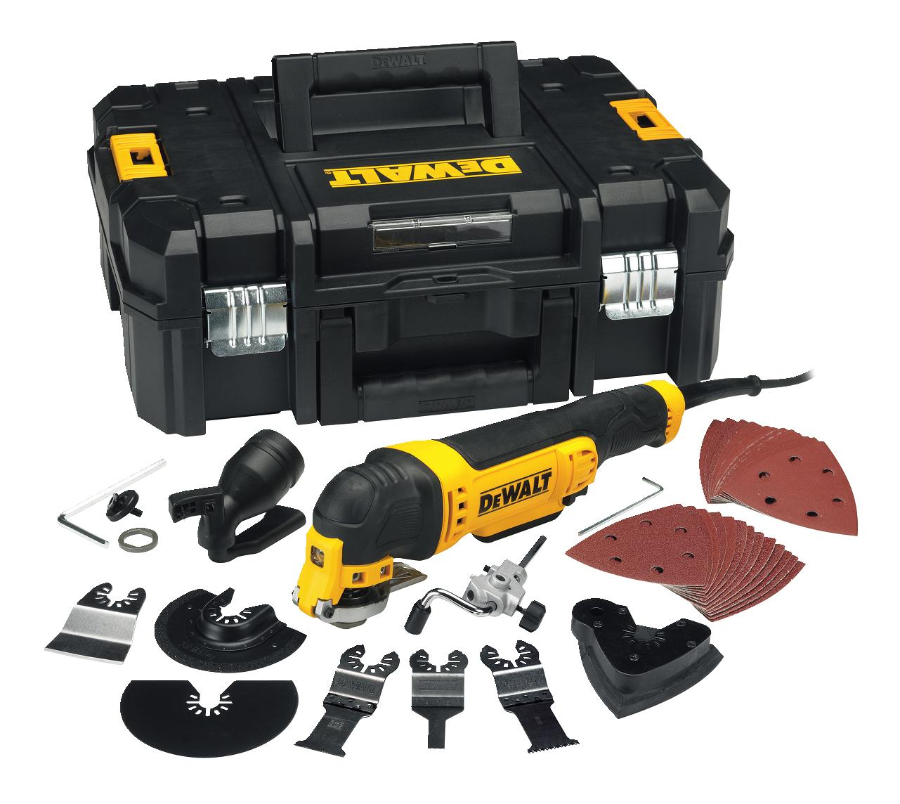 Dewalt Dwe315kt 300Watt Çok Amaçlı Zımparalama, Kesme Ve Raspalama Aleti