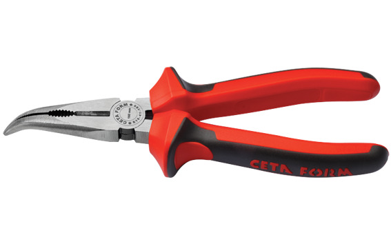 Cetaform E16-41-0160 Eğri Kargaburun (Polisajlı/Duotech Sap)  160-6" - 1.6Mm