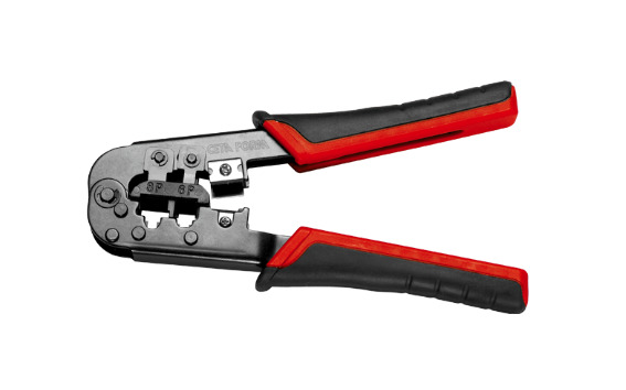 Cetaform E69-T046 Jak Sıkma Pensesi (Telefon/Data)  6-8Pin - 190Mm