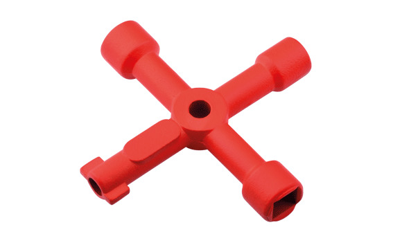 Cetaform E75-041 Kontrol Kabini Anahtarı - 4 Ağız  72Mm
