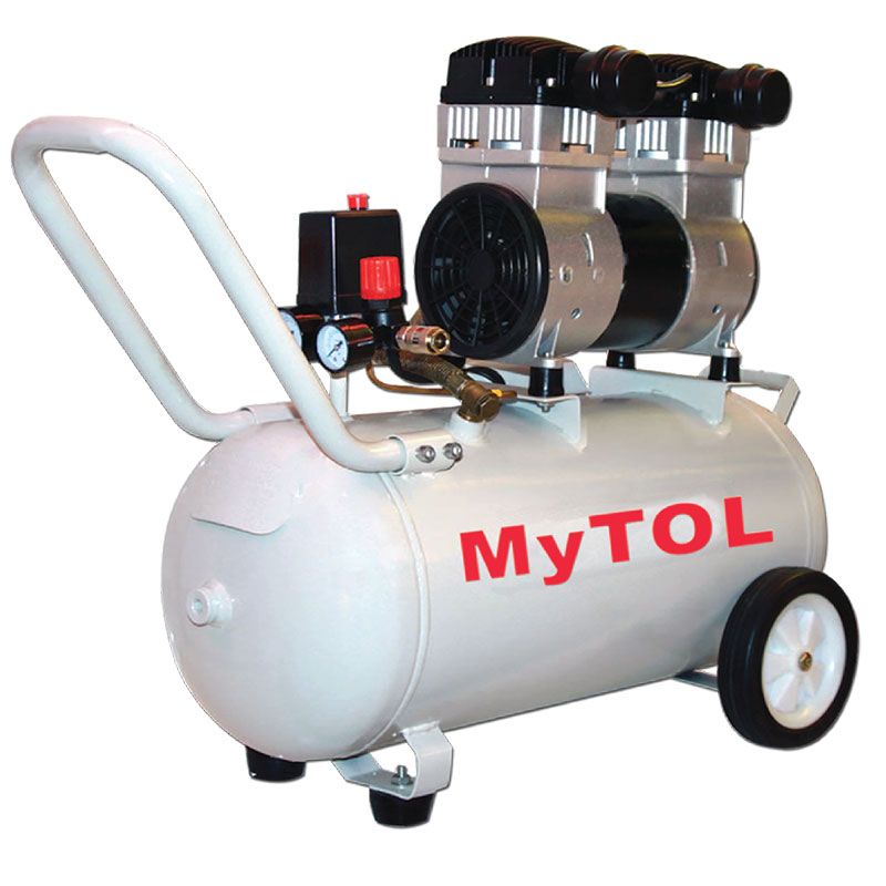 MyTOL EWS24 Süper Sessiz Hava Kompresörü 220 V 1.1 Hp