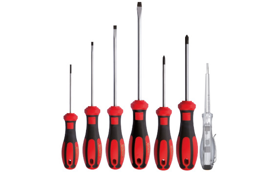 Cetaform F99-602V 7 Parça C-Plus Tornavida Takımı - Düz/Pozidriv + Kontrol Kalemi