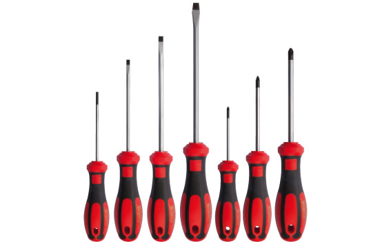 Cetaform F99-702 7 Parça C-Plus Tornavida Takımı - Düz/Pozidriv
