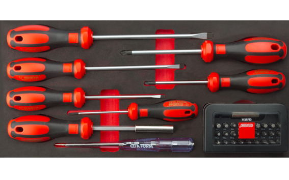 Cetaform F99-E3902 39 Parça C-Plus Düz-Pz Tornavida Ve Bits Seti
