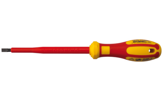 Cetaform G01-035-100 C-Plus 1000V Düz Uçlu Tornavida (Vde)  3.5Mm - 100Mm