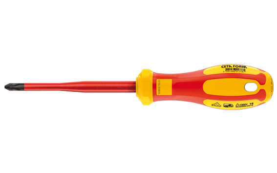 Cetaform G02S-002-100 C-Plus 1000V Yıldız Uçlu Tornavida (Vde-Slimline)  Ph2 - 100Mm