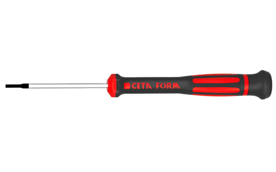 Cetaform H01-20-100 Düz Uçlu Elektronikçi Tornavida  2.0Mm - 100Mm