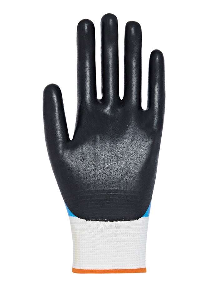 Handy H1701 Nitril Kaplama İş Eldiveni Mavi Sİyah