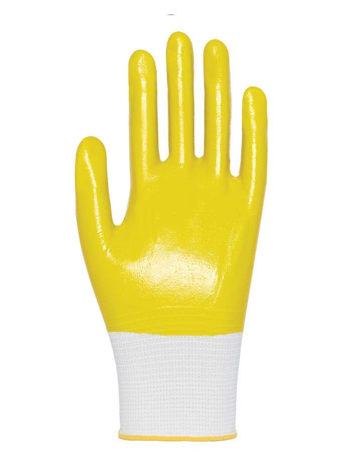 Handy H1601 Nitril Tam Kaplama İş Eldiveni Sarı