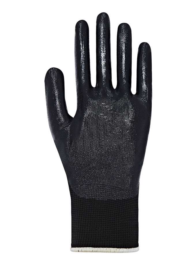 Handy HN-16 Nitril Kaplama İş Eldiveni Siyah/Siyah