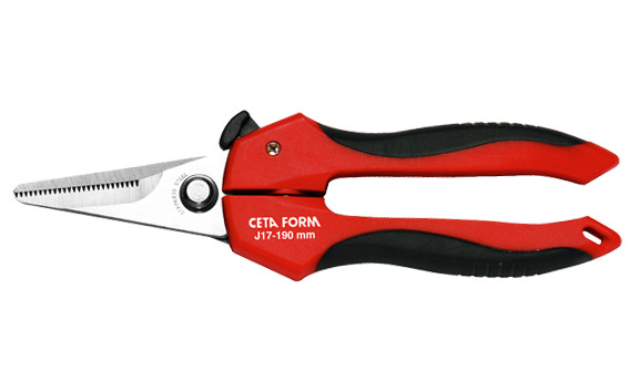 Cetaform J17-190 Çok Amaçlı Makas (Düz)  40Mm - 190Mm