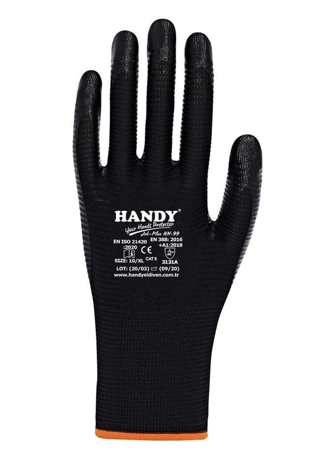 Handy HN-99 Nitril Kaplama Sanayi Usta Eldiveni