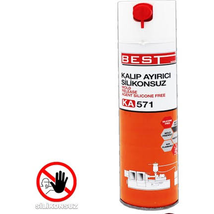 Best Ka 571 Kalıp Ayırıcı Sprey (Slikonsuz) 400 Ml