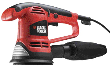 Black&Decker KA191EK 480W 125mm Eksantrik Zımpara