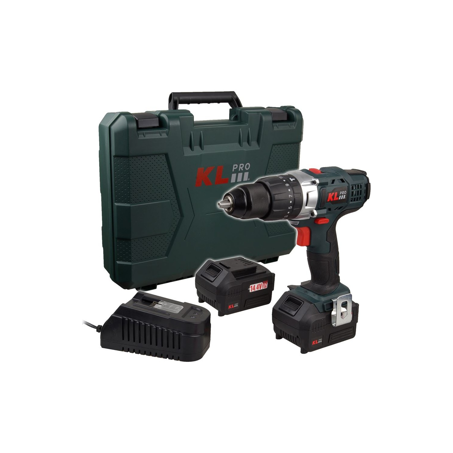KL PRO KLDM1440 14.4V 4.0Ah Şarjlı Darbeli Vidalama/Matkap