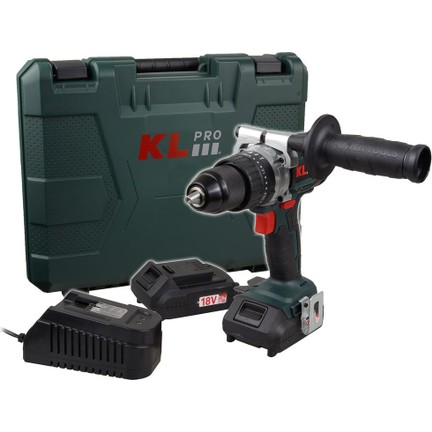 KL PRO KLDM1820B 18V 2.0Ah Şarjlı Darbeli Vidalama/Matkap (Kömürsüz)