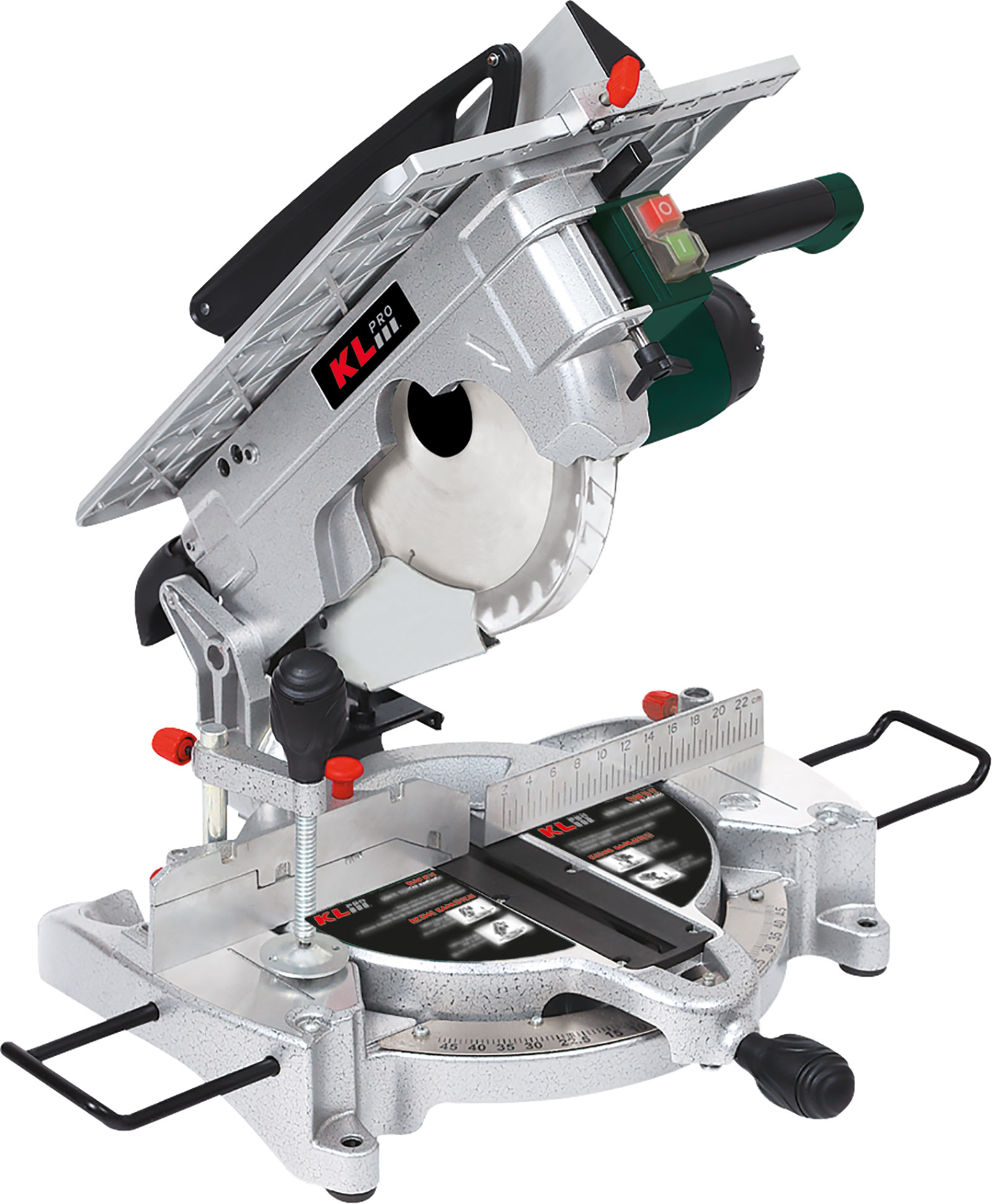 KL PRO KLGK1512 1900W 255Mm Elektrikli Gönye Kesme - Üstten Kesim