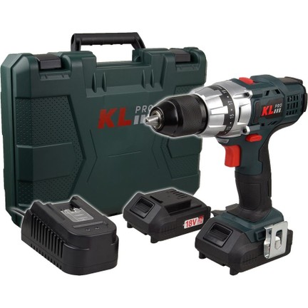 KL PRO KLNM1820 18V 2.0Ah Şarjlı Darbesiz Vidalama/Matkap
