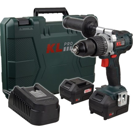 KL PRO KLNM1840B 18V 4.0Ah Şarjlı Darbesiz Vidalama/Matkap (Kömürsüz)