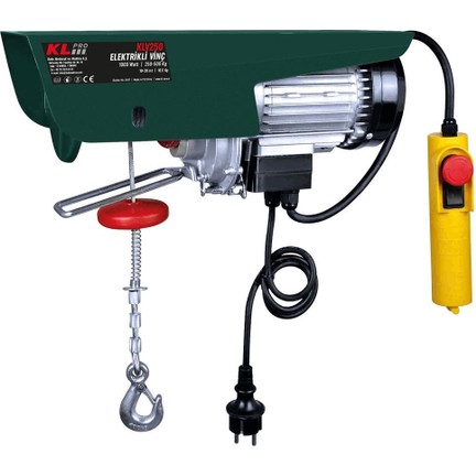 KL PRO KLV250 250/500Kg 1000W Elektrikli Vinç