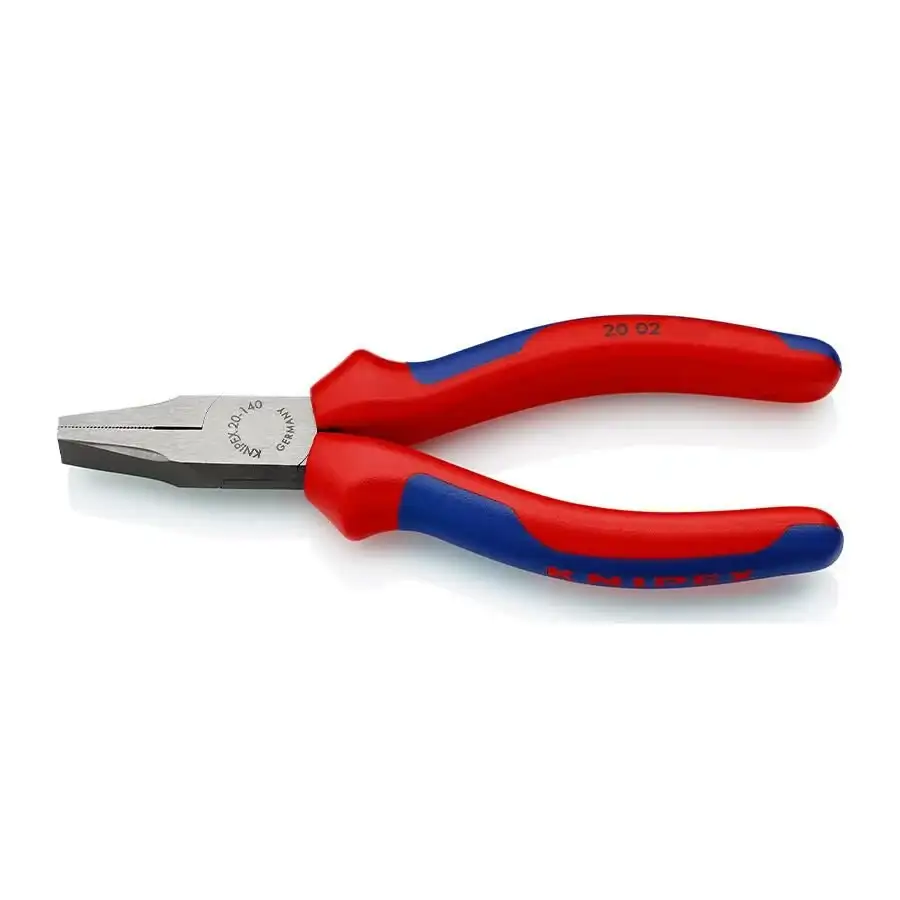 Knipex 20 02 160 İzoleli Yassı Ağız Kargaburun 160mm