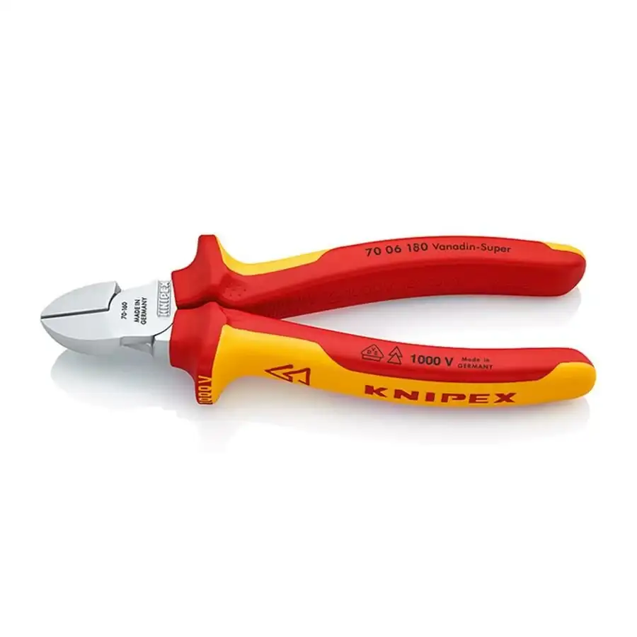 Knipex 70 06 180 - 1000V 180mm VDE Yan Keski
