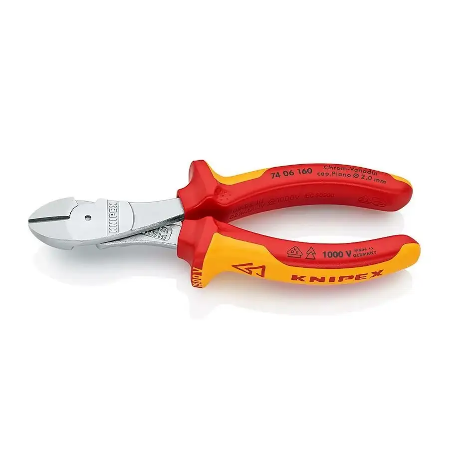 Knipex 74 06 160 Ağır Hizmet VDE Yan Keski