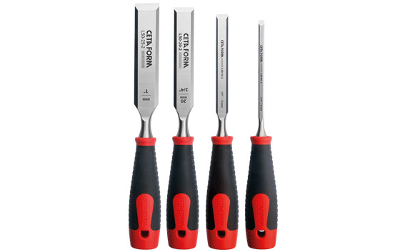 Cetaform L50-B4-2 4 Parça Plastik Saplı İskarpela Takımı