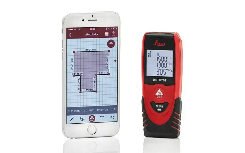 Leica Disto D1 40 Mt Bluetooth lu Lazer Metre