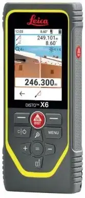 Leica Disto X6 250 Mt P2P Full Set Kameralı Lazer Metre